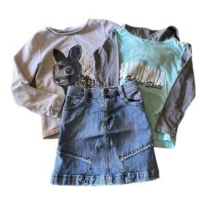 GIRLS BUNDLE-SIZE 4/5-H&M-RAG WEAR